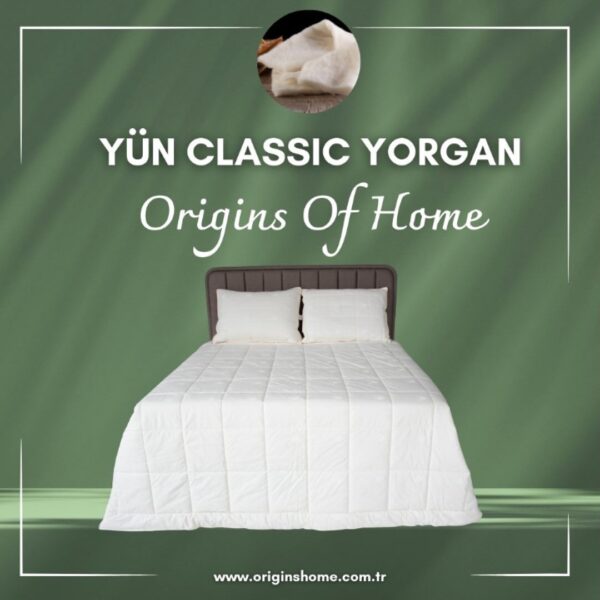 YÜN CLASSIC YORGAN ÇİFT KİŞİLİK