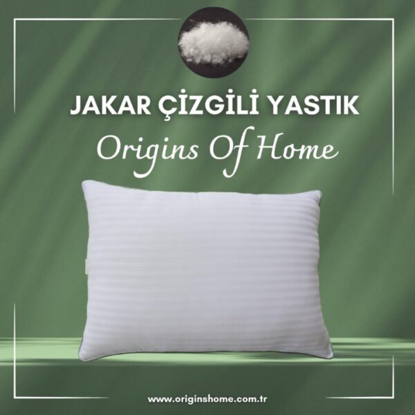 JAKAR ÇİZGİLİ YASTIK